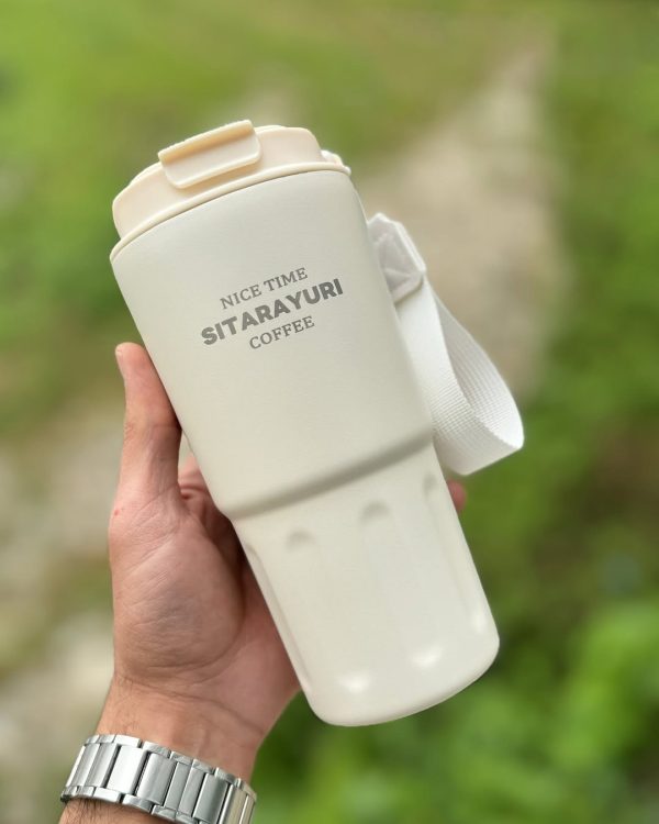 تراول ماگ سیتارایوری SITARAYURI مدل شیاردار حجم 600 میل - Image 3