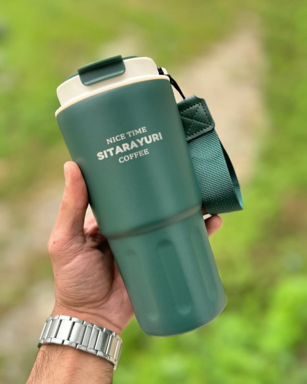 تراول ماگ سیتارایوری SITARAYURI مدل شیاردار حجم 600 میل - Image 4