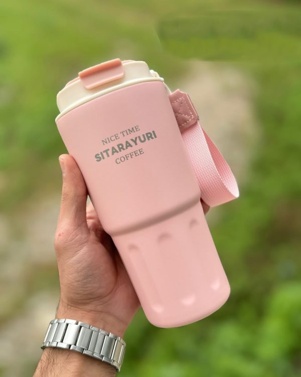 تراول ماگ سیتارایوری SITARAYURI مدل شیاردار حجم 600 میل - Image 5