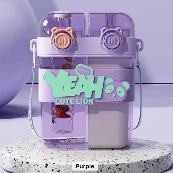قمقمه دو مخزنه yes حجم 620 میلی لیتر - Image 6