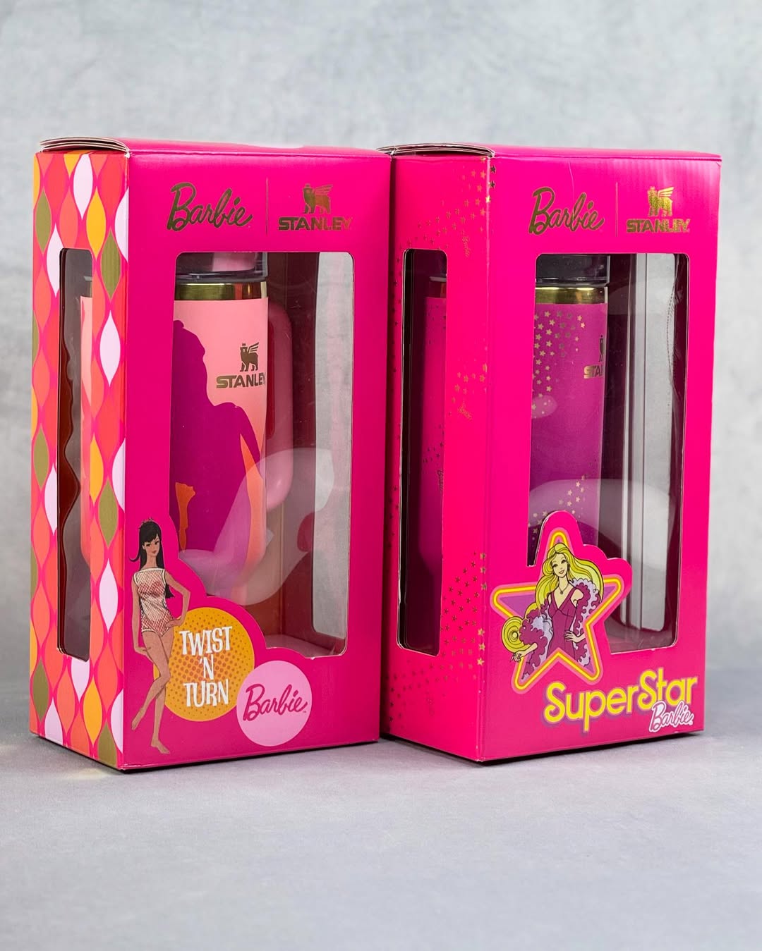ماگ دسته دار استنلی تامبلر باربی QUENCHER H2O TUMBLER کالکشن خاص(Barbie) - Image 4