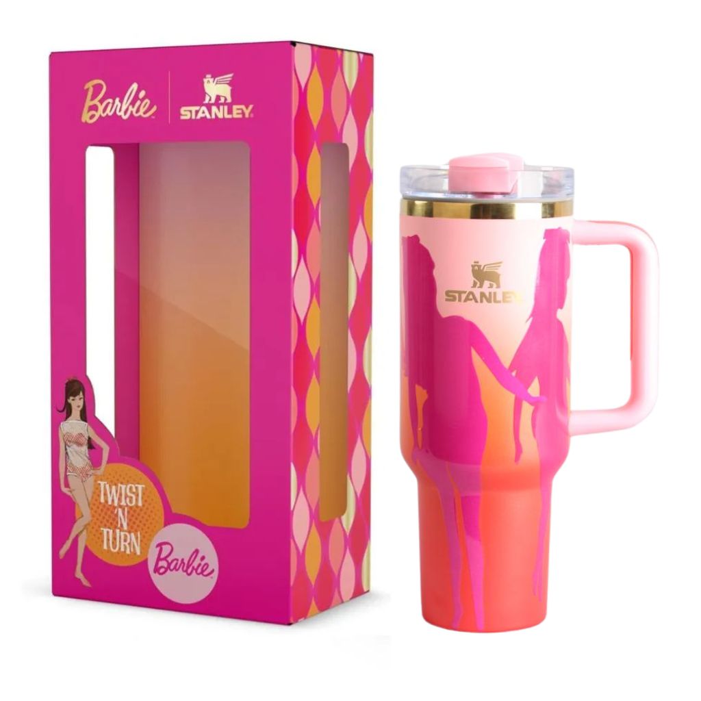 ماگ دسته دار استنلی تامبلر باربی QUENCHER H2O TUMBLER کالکشن خاص(Barbie)