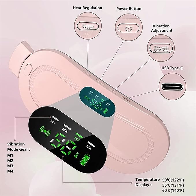 ماساژور قاعدگی حرارتی ویبره دار اصلی - Image 6